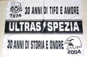 Bandiera 30 Anni Ultras Spezia